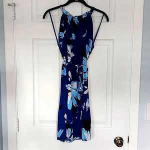 Escapada floral halter top sun dress